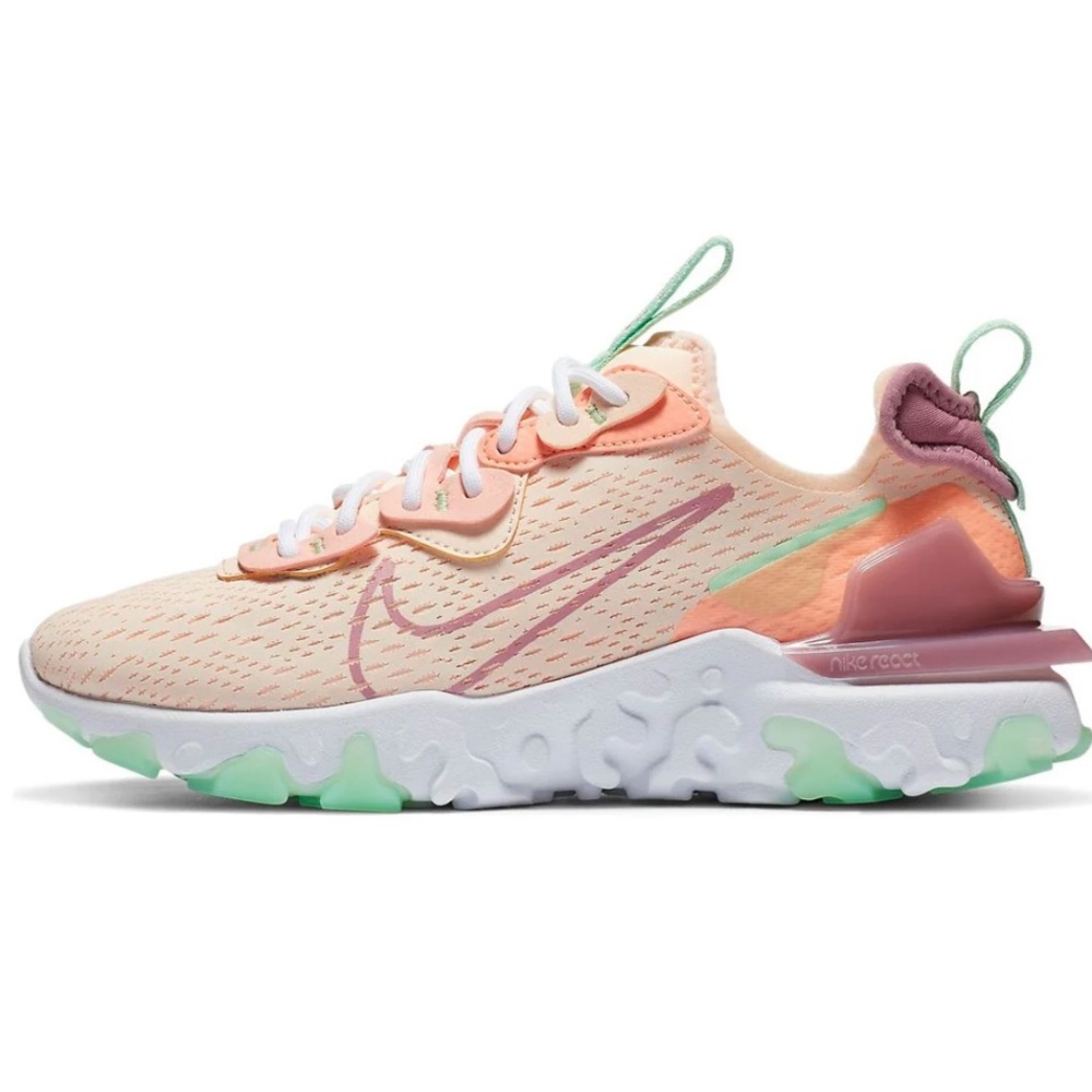 Nike React Vision Sneaker - Fossil Crimson Tint / Desert Berry (Women’s)